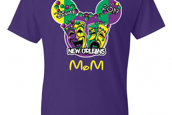Disney Family Mickey Mardi Gras Family Vacation Family T-shirts