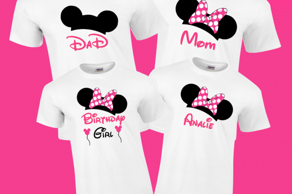 Disney Birthday Girl  Family Vacation T-shirts