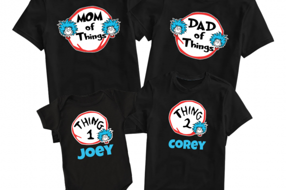 Thing ONE Family Vacation T-shirts