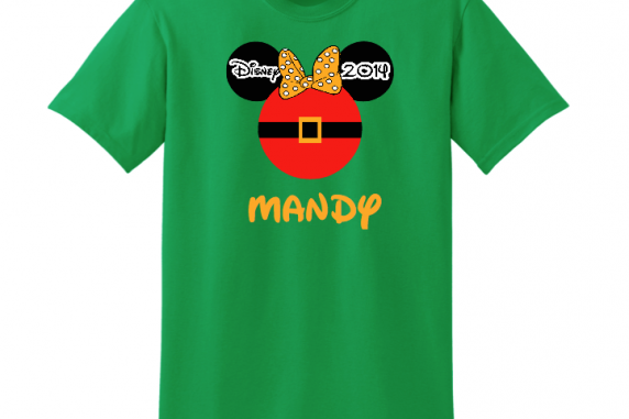 Disney Family Mr & Mrs Santa Vacation T-Shirts