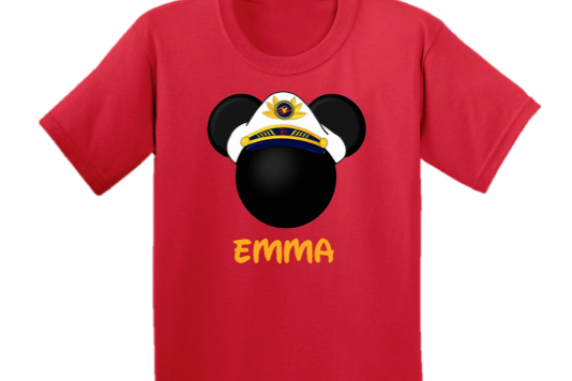 Disney Cruise Captain Hat Family Vacation T Shirts