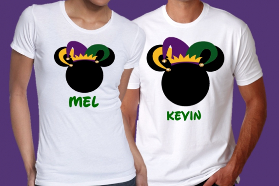 Disney Mickey Mardi Gras Family T-Shirts