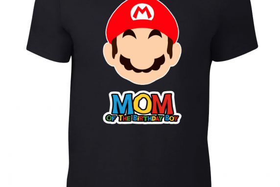 Super Mario Birthday T-shirts