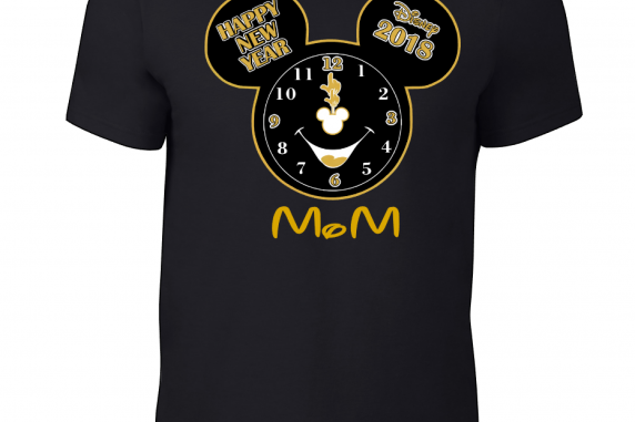 Disney Happy New Years Mickey Mouse Family Vacation Shirt