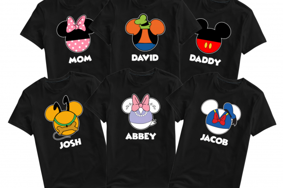 Disney Matching Mickey and Friends Family T-Shirts