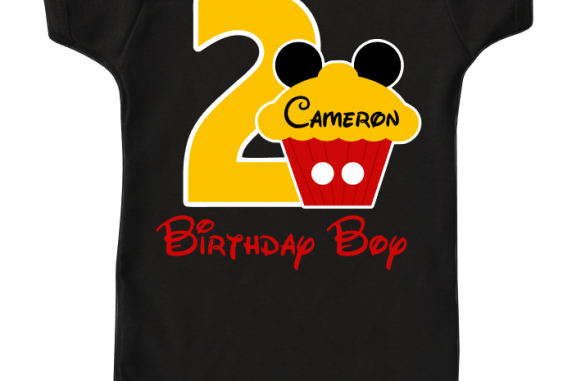 Disney Birthday Boy Family Vacation T-shirts Baby Boy