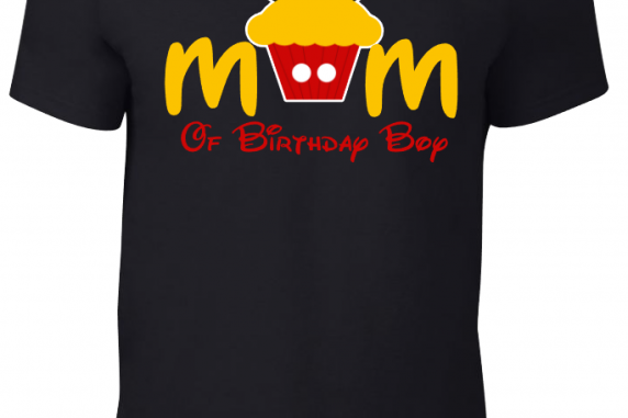 Disney Birthday Boy Family Vacation T-shirts MOM