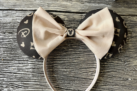 Disney Monogram DV Minnie Mouse Ears, Mouse Headband