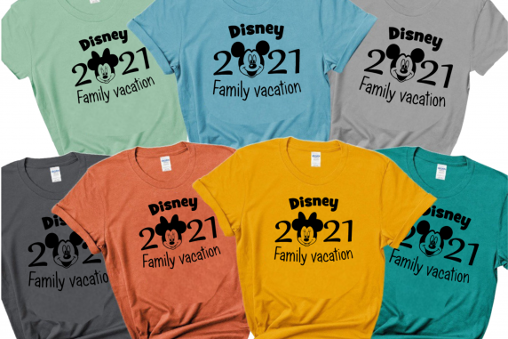 Disney 2023 Family Vacation T-shirts