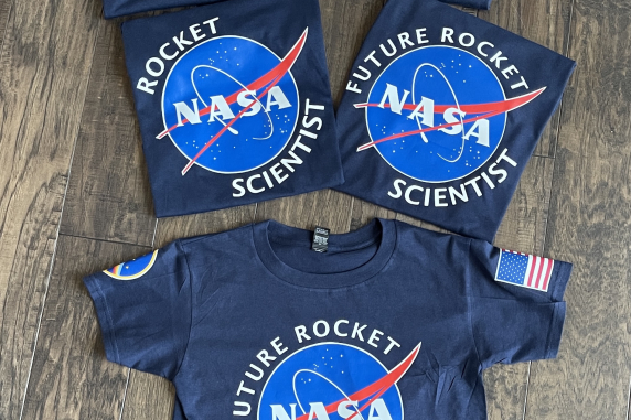 Nasa Space Family Birthday Shirt