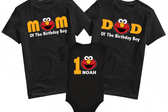 Personalized Elmo Monster T-shirt