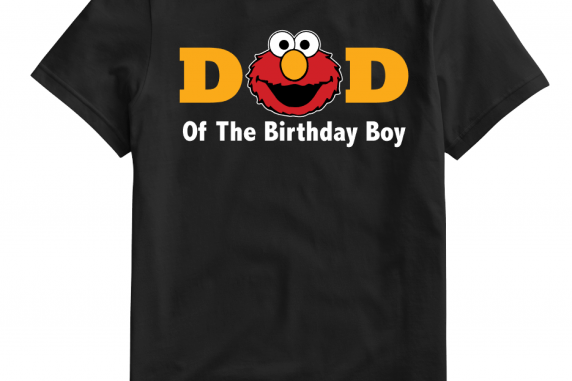 Personalized Elmo Monster dad