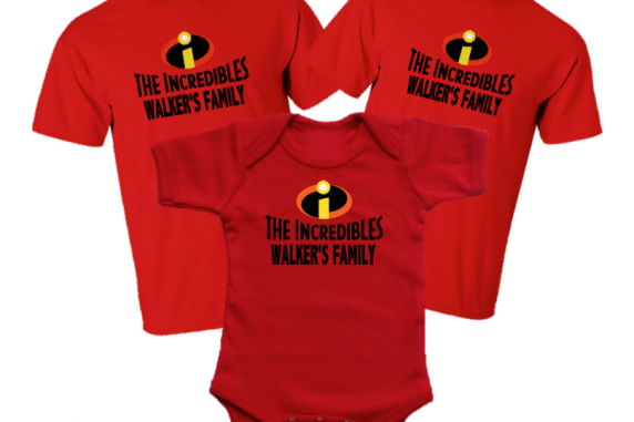 Disney Family Incredibles Vacation Family T-shirts