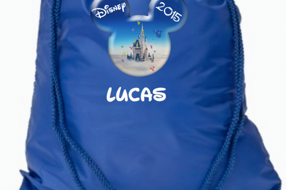 Castle Drawstring Bag