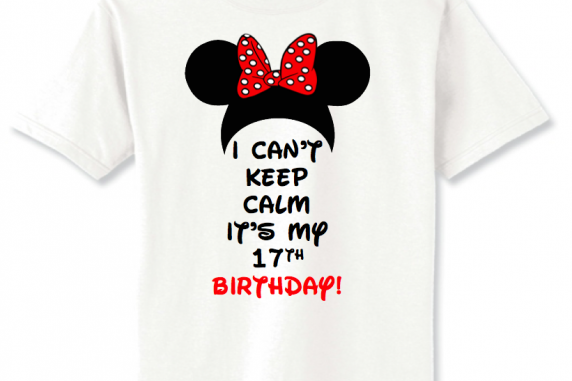 Disney I Can't Keep Calm Birthday Shirt Family Vacation T-shirts