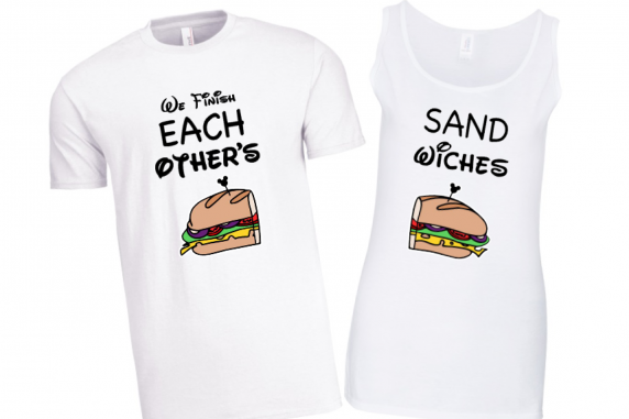 Frozen We finish each other's sandwiches