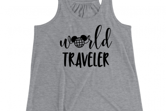 Disney Epcot World Travelers Vacation T-shirt