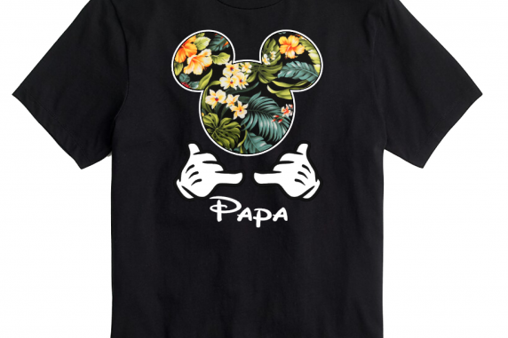 Disney Hawaii Shaka Hands Aulani Family Mickey Mouse and Minnie Mouse T-Shirt