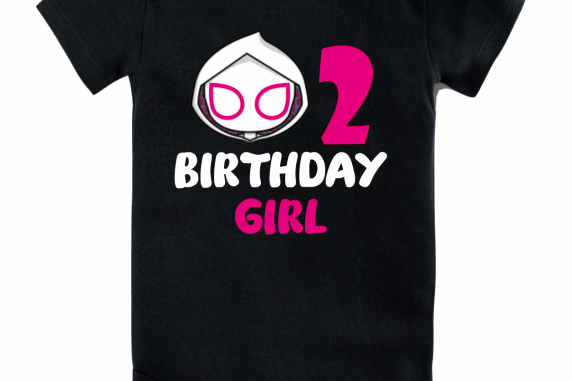 Spider Gwen Matching Family Birthday T-Shirts