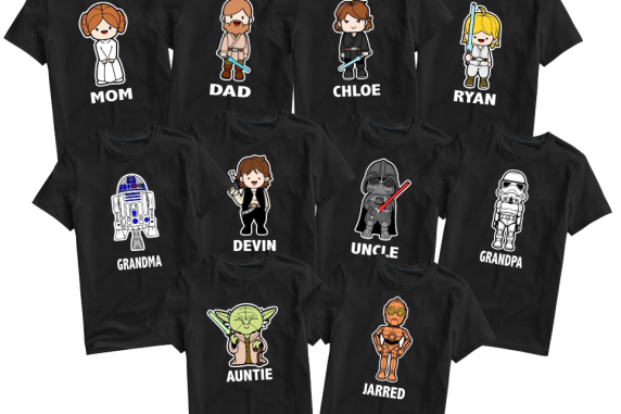 Star Wars Custom T-shirts