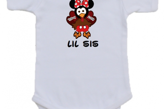 Disney Family Thanksgiving Turkey Mickey and Minnie Vacation T-Shirts