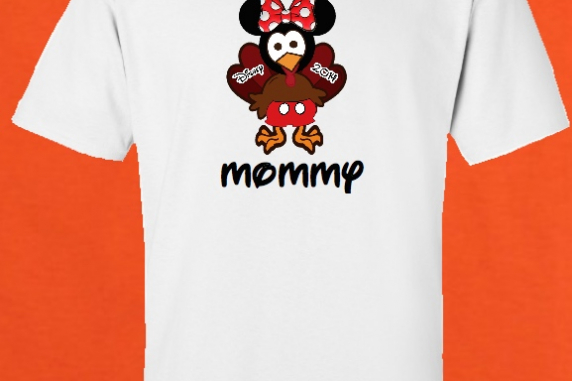 Disney Family Thanksgiving Turkey Mickey and Minnie Vacation T-Shirts