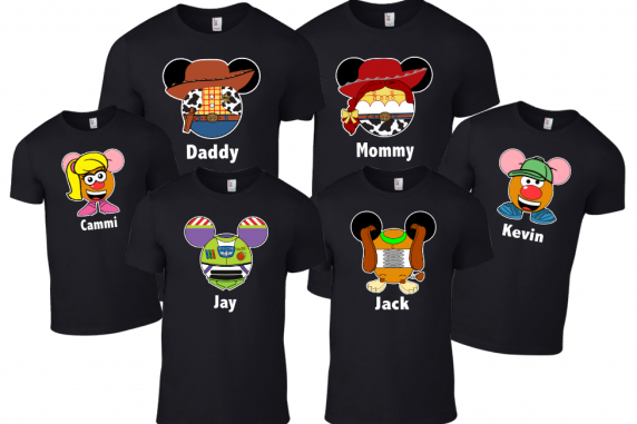 Disney Matching Toy Story Family T-Shirts