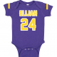 Kobe Bryant Onesie Purple