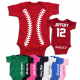 Baseball Onesie Personalized with Name and Number