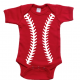 Baseball Onesie Personalized with Name and Number