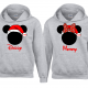 Disney Christmas Mickey and Minnie Family Vacation Hoodie or Sweater