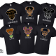 Disney Black Panther Super Hero Family Mickey  Mouse Shirts Flowy Tops and Tank