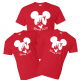 Disney Mickey and Minnie Castle Ears Family T-Shirts