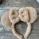 WDW TEDDY SHERPA Minnie Mouse Ears, Mickey Mouse Headband