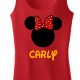 Disney Family Minnie Mouse Flowy Tops and Tank Top