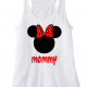 Disney Family Minnie Mouse Flowy Tops and Tank Top