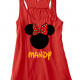 Disney Family Minnie Mouse Flowy Tops and Tank Top
