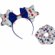 American Flag Patriots Scrunchie American Flag Patriots Scrunchie