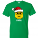 Santa Lego Personalized Family Shirts with Facial Expression Legoland T-Shirts