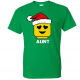 Santa Lego Personalized Family Shirts with Facial Expression Legoland T-Shirts