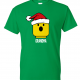Santa Lego Personalized Family Shirts with Facial Expression Legoland T-Shirts