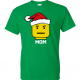 Santa Lego Personalized Family Shirts with Facial Expression Legoland T-Shirts
