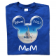 Disney Castle Family Vacation T-shirts Mom
