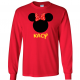 Disney Mickey and Minnie Mouse Family Vacation Long Sleeve Shirt