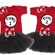 Twin Thing 1 and Thing 2 Tutu Set for girls