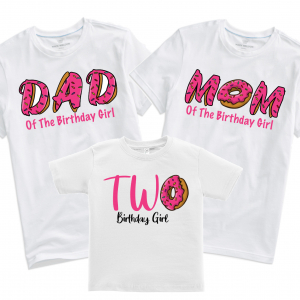 Donut Shirt Matching Family Birthday T-Shirts