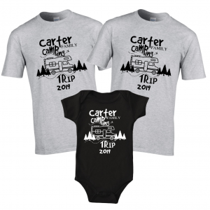 Camping Family T-Shirts