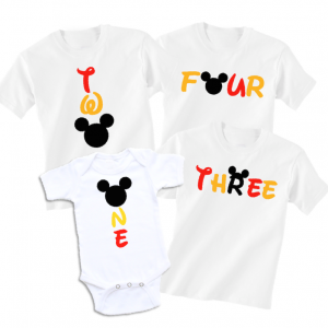 Disney Birthday Shirt Family Vacation Family T-shirts