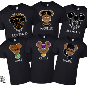 Disney Black Panther Super Hero Family Mickey  Mouse Shirts Flowy Tops and Tank