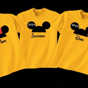 Yellow Mickey Minnie Ears